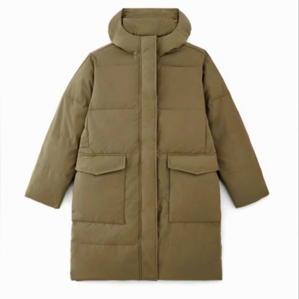 Off-season price drop! EVERLANE ReNEW Long PUFFER jacket